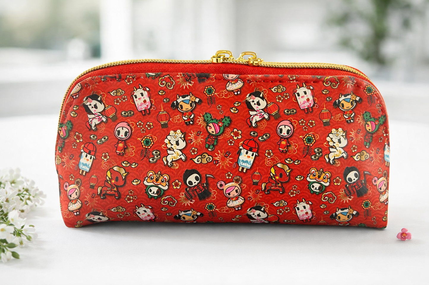 The Lucky Red Everyday Pouch