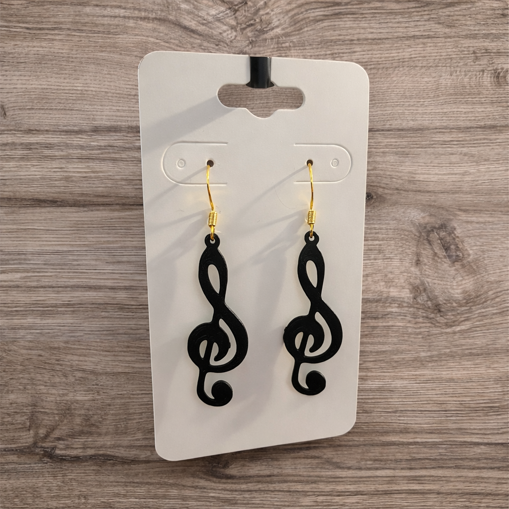Music earrings