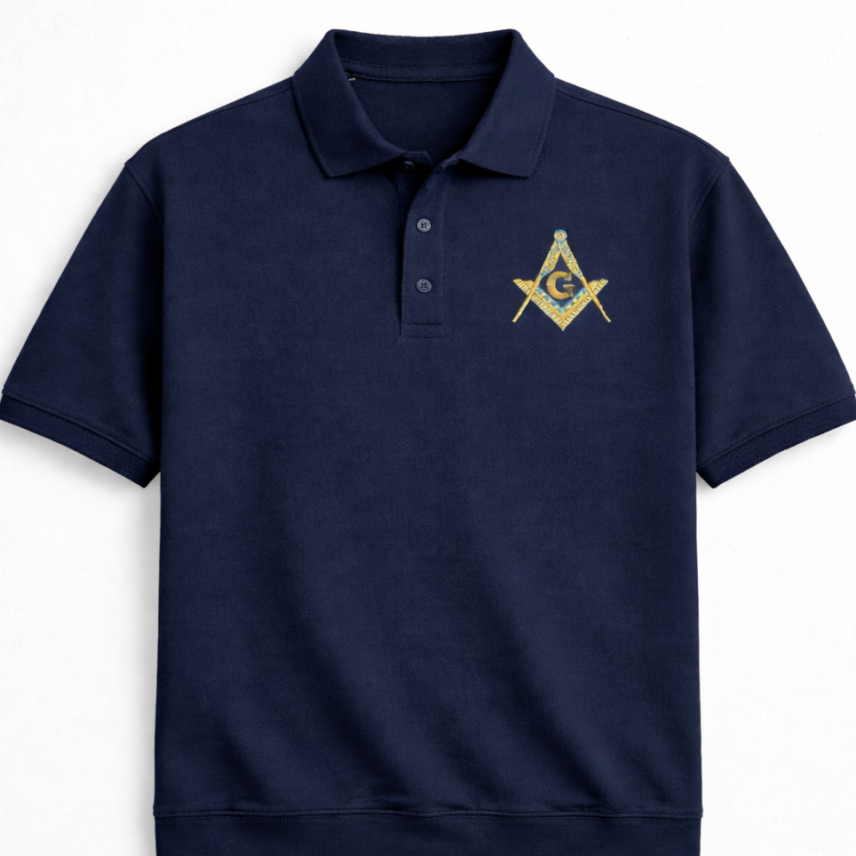 Masonic Embroidered Polo