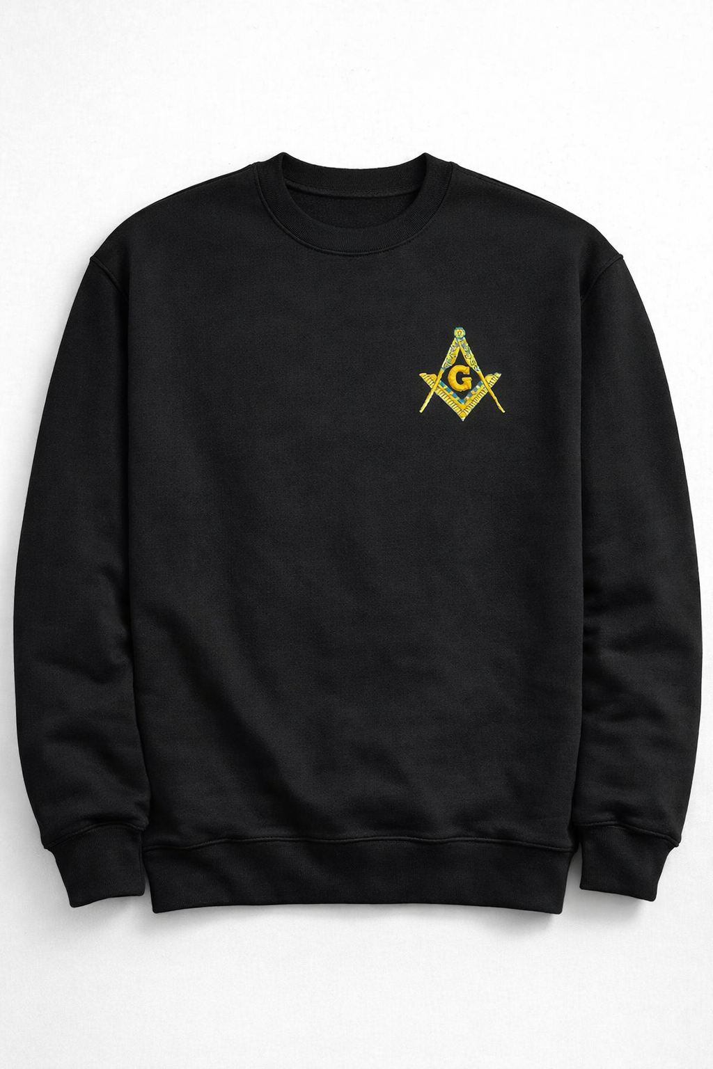 Masonic Embroidered Crewneck Sweatshirt