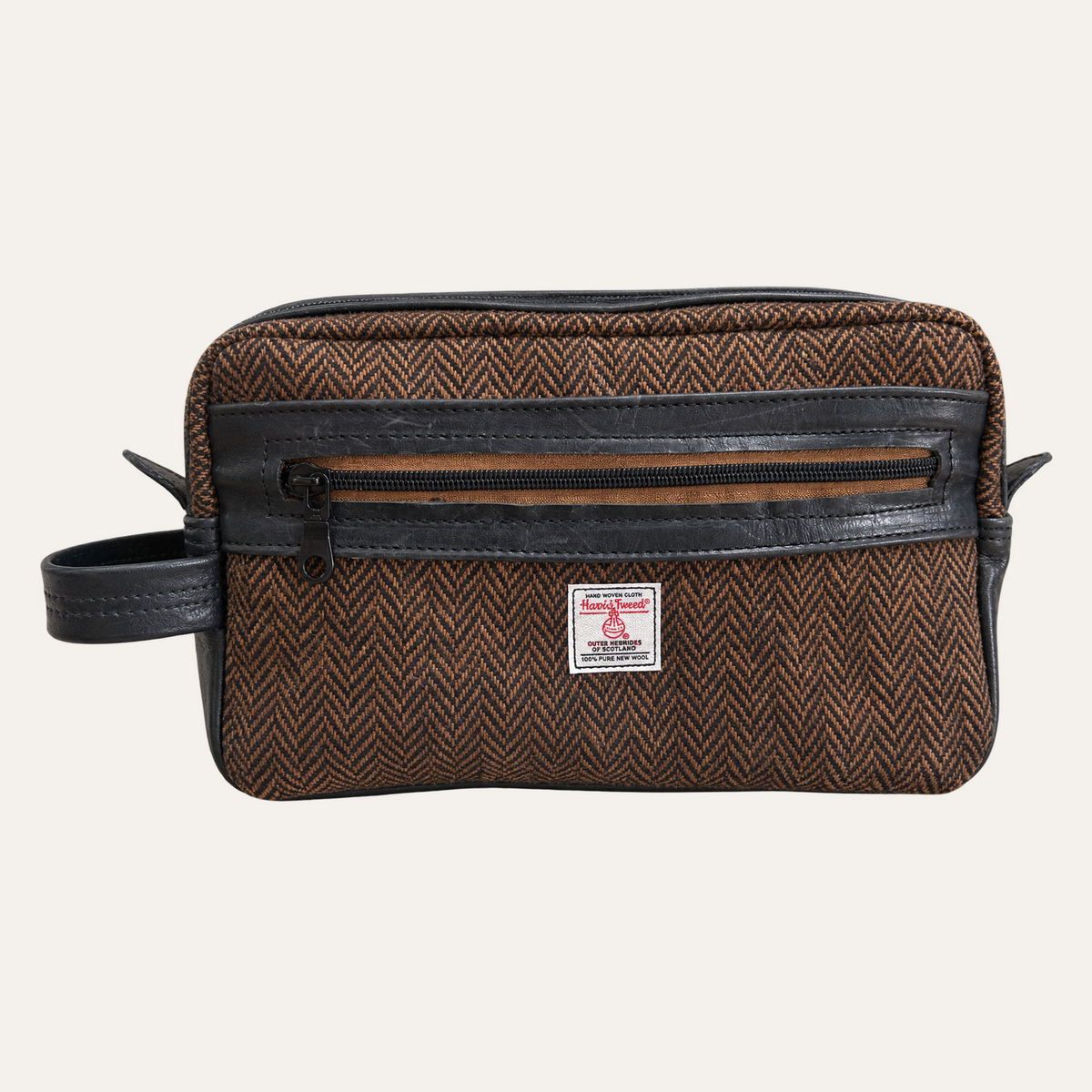 The Highland Dopp - Harris Tweed/Leather