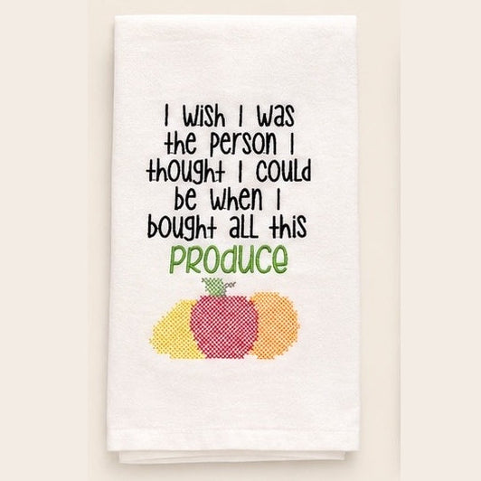 I Wish I Was the Person I Thought I Could Be Towel