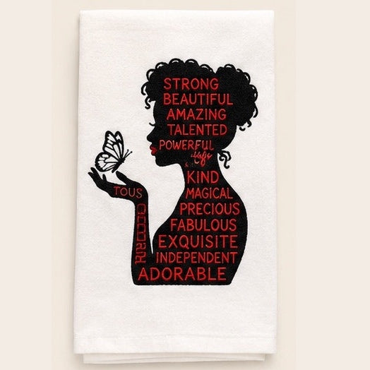 Strong Beautiful Amazing Towel