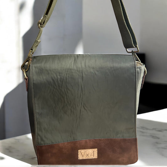 Olive Messenger Bag