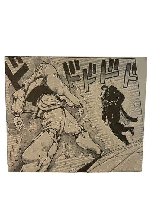 Dio & Jotaro Showdown hueforge