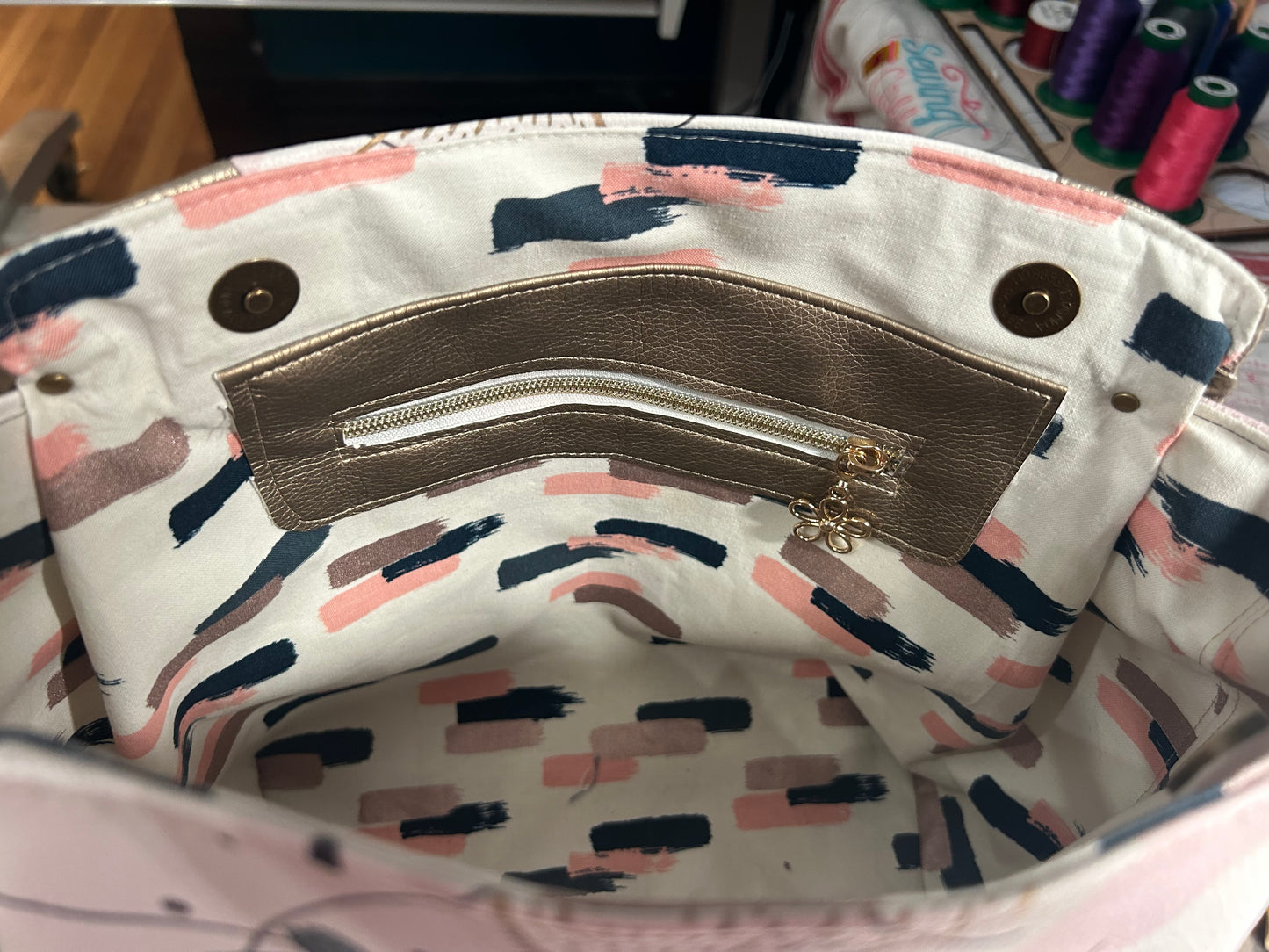 Floral Samaren Handbag