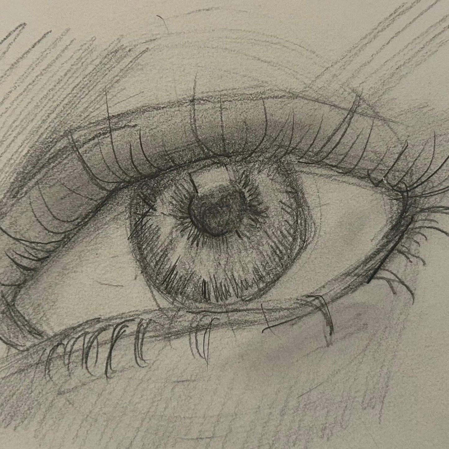 Unblinking – Original by Zoe