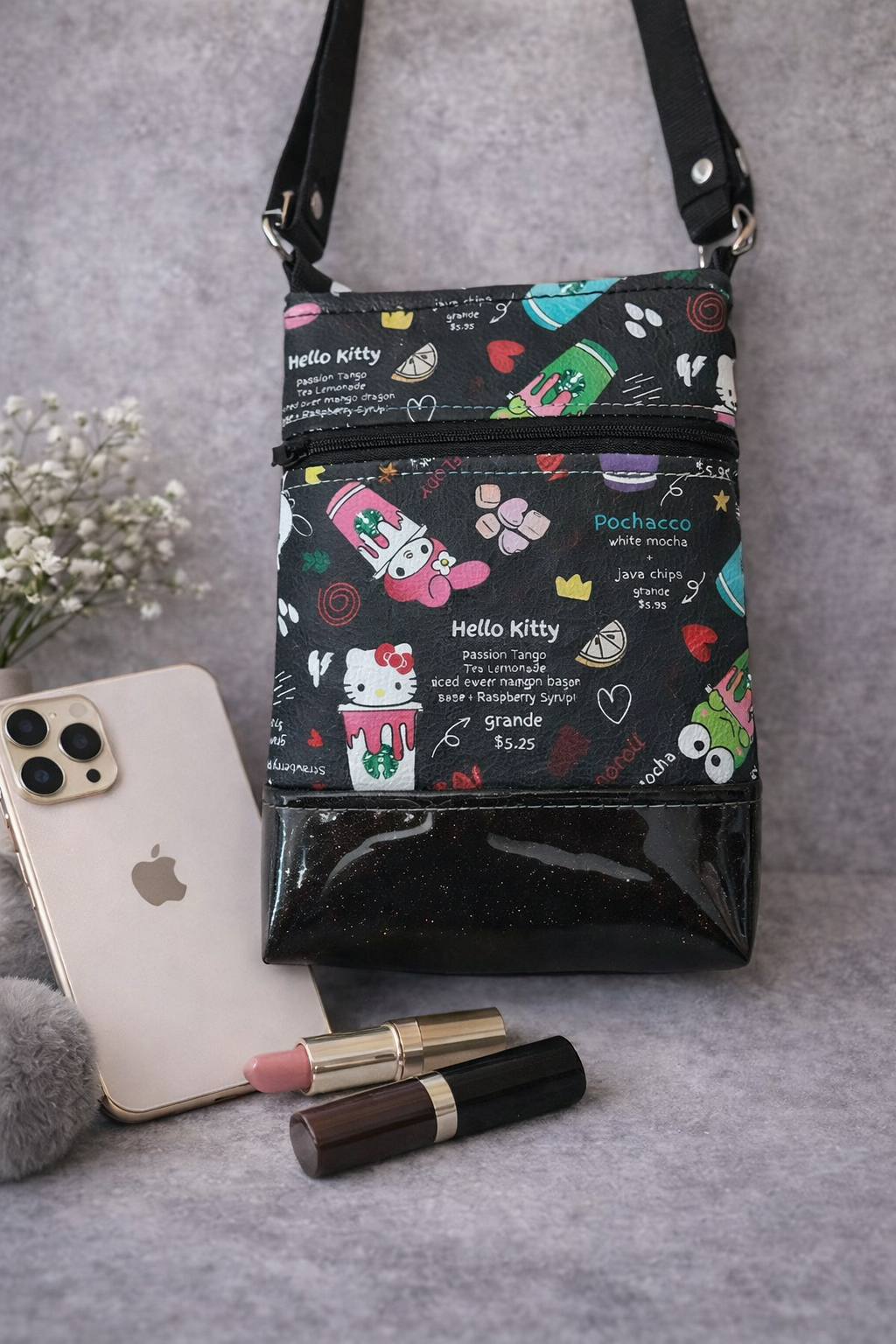 Midnight Kawaii Grab & Go Crossbody