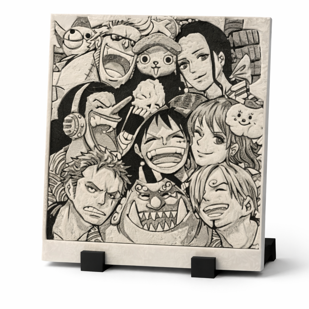 Grand Line Crew – 3D Desk Display