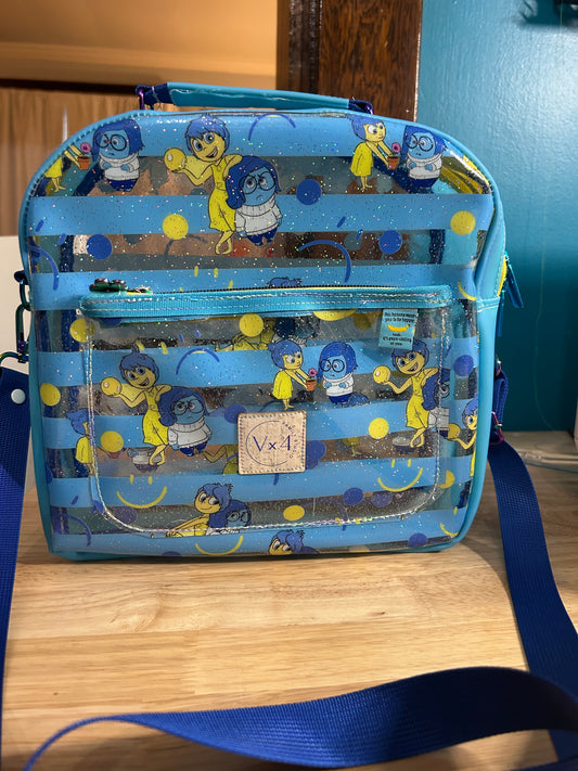 Joy and Sadness Clear Crossbody (XL)