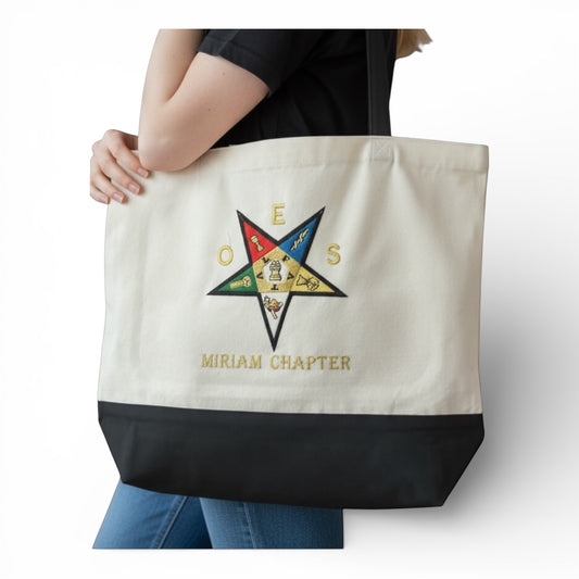 OES Everyday Embroidered Tote