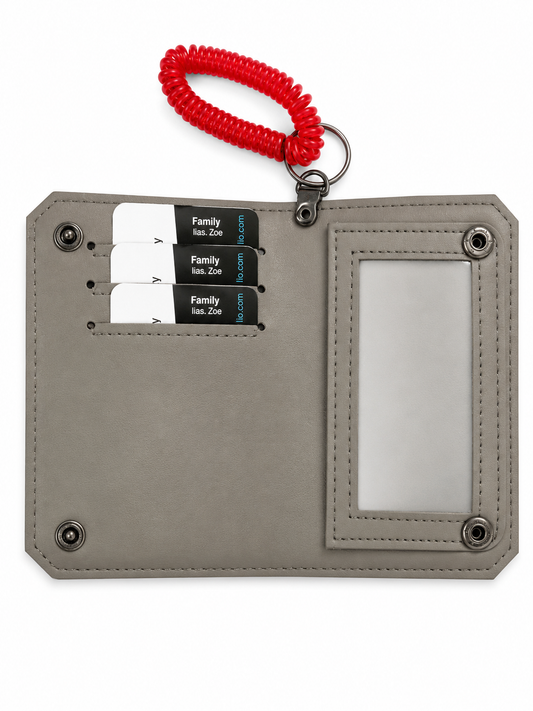 Buckeye-Inspired Snap Wallet