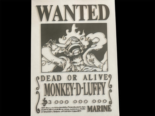Monkey D. Luffy Bounty Sign