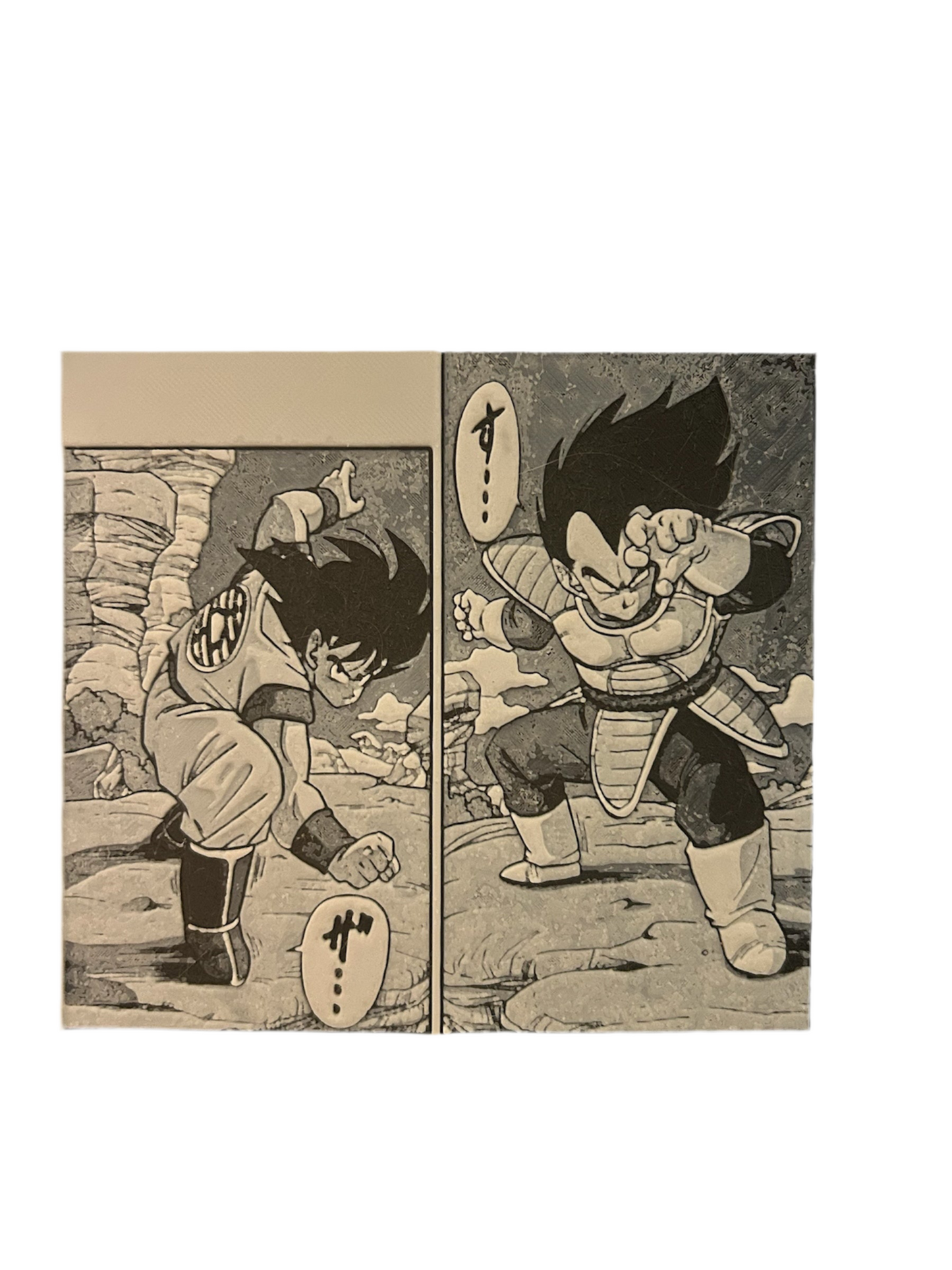 Goku vs Vegeta hueforge