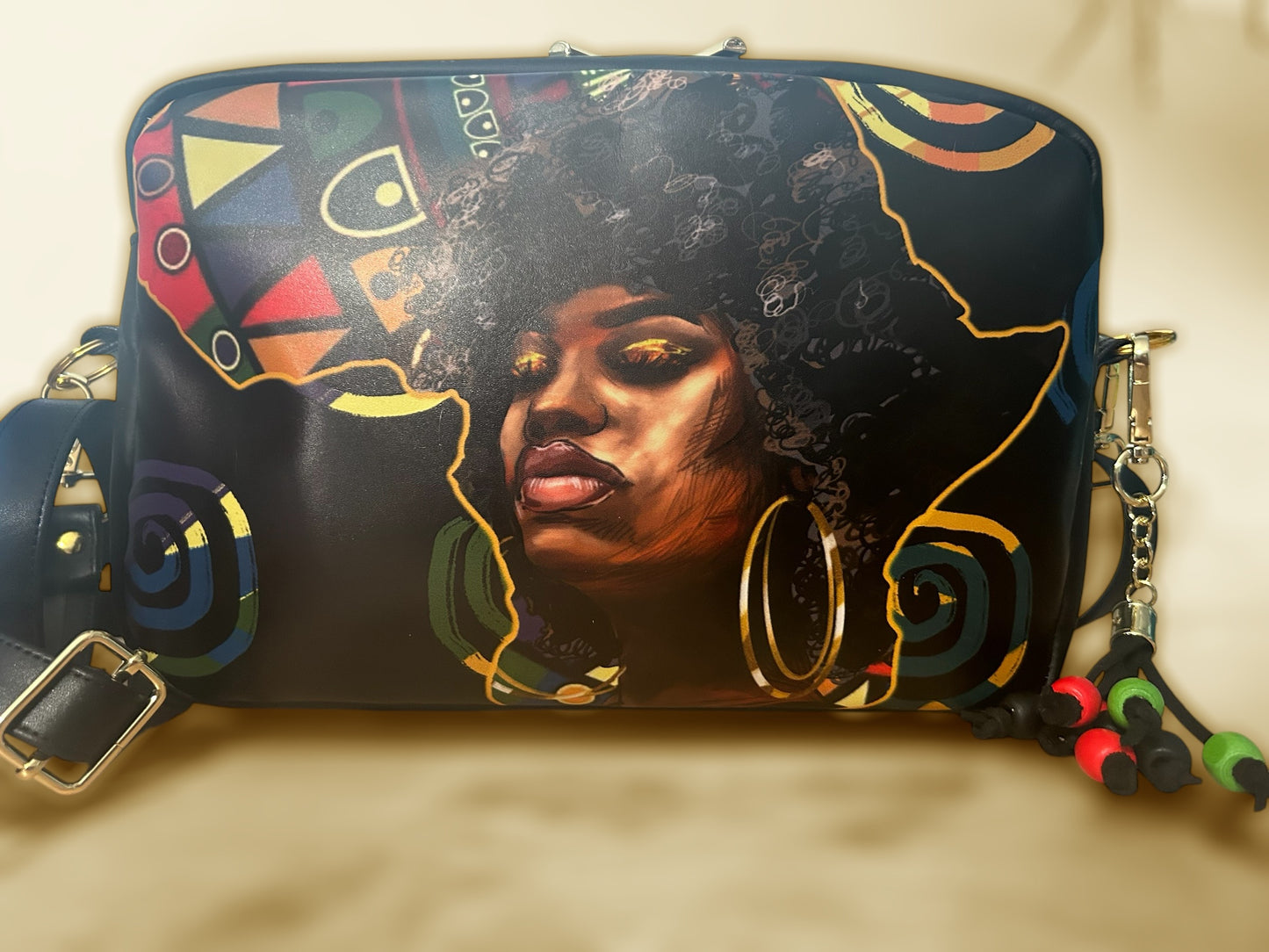 African Woman Crossbody