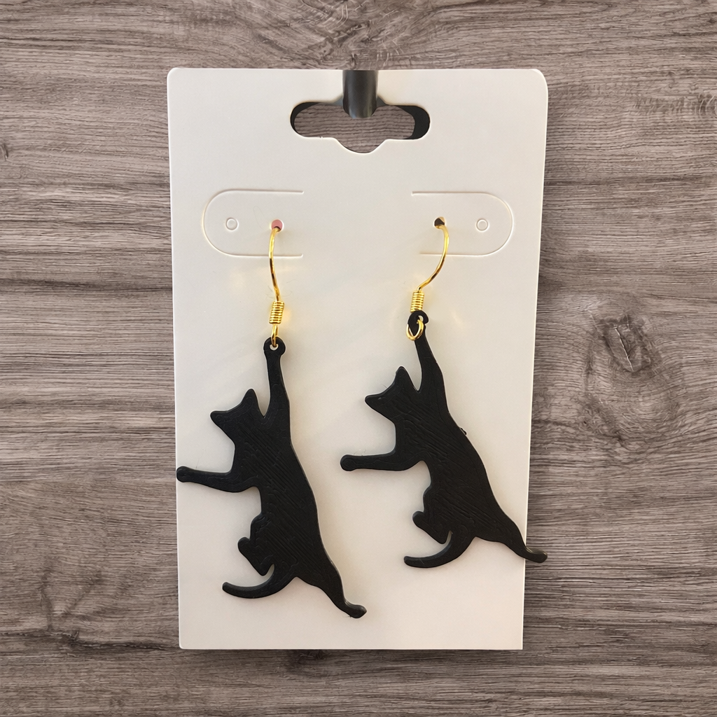 Cat earrings