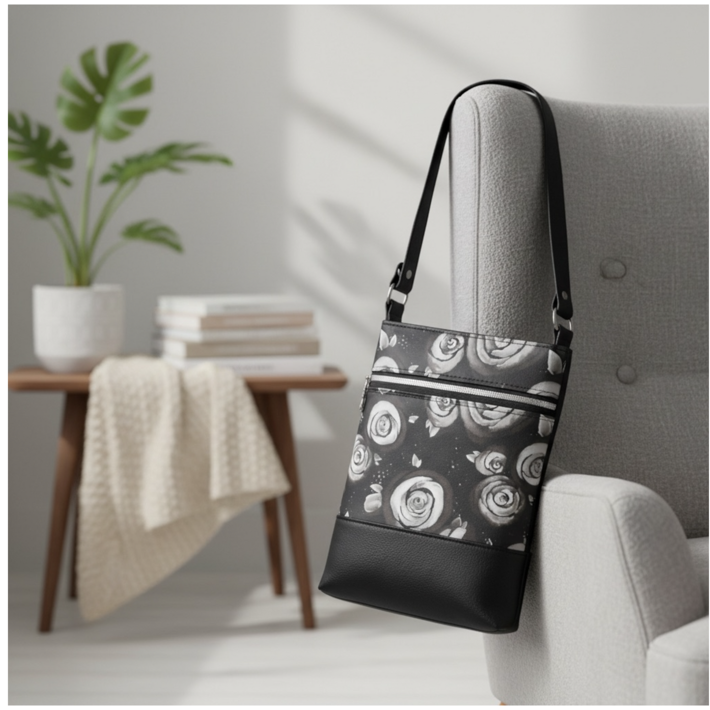 Sweet Rose Grab & Go Crossbody