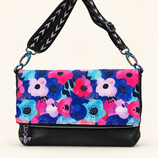 Poppy Foldover Crossbody
