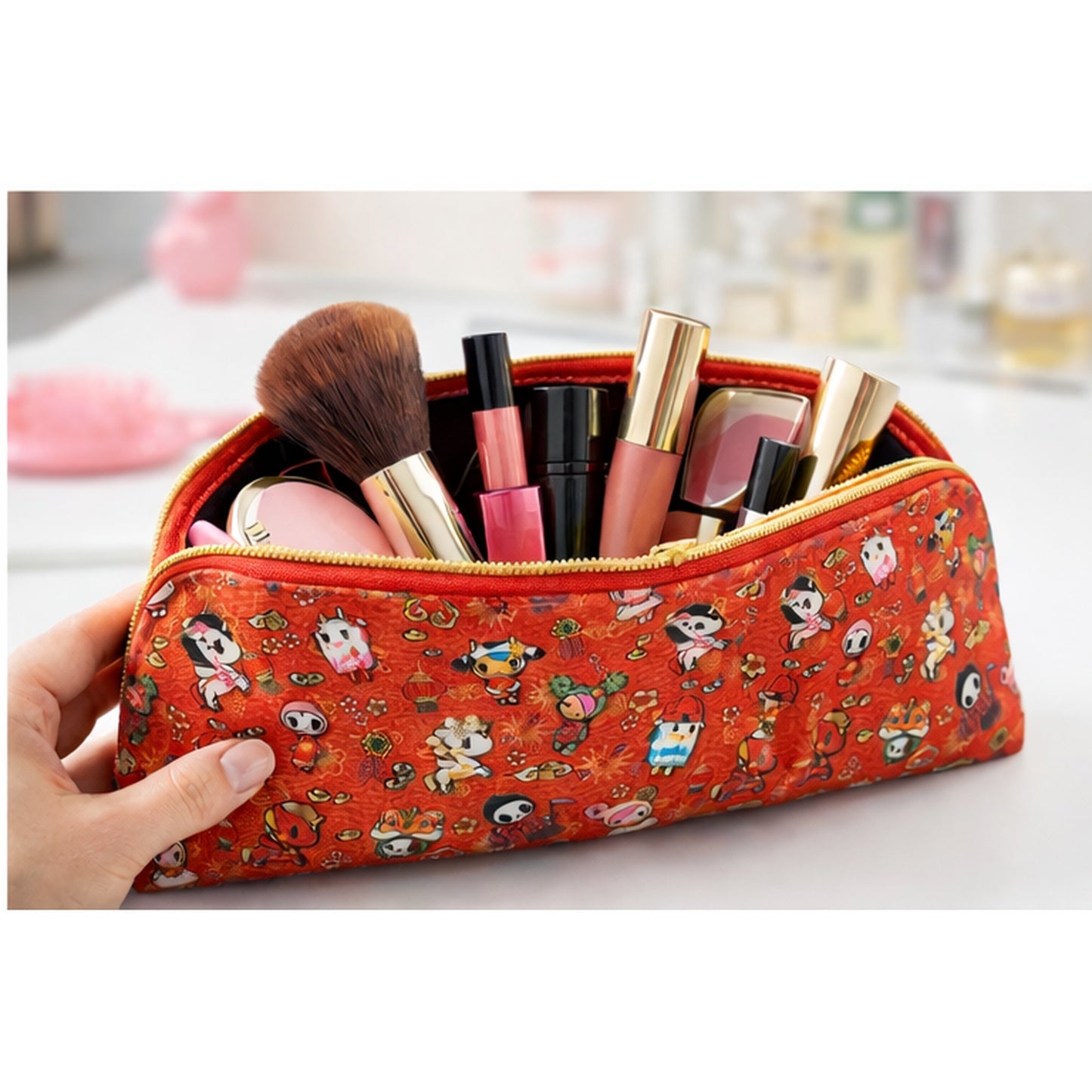 The Lucky Red Everyday Pouch