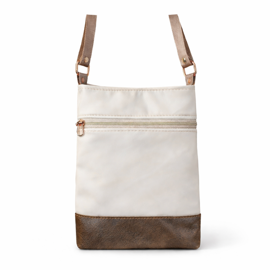 Cream Grab & Go Crossbody