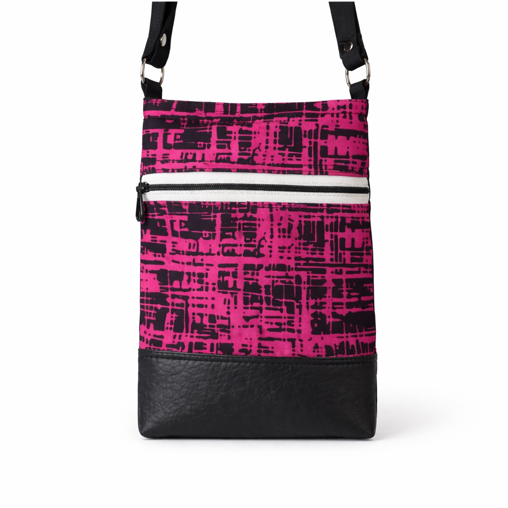 Fuscia Grab & Go Crossbody