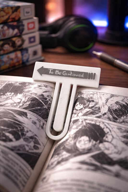 “To Be Continued” Bookmark