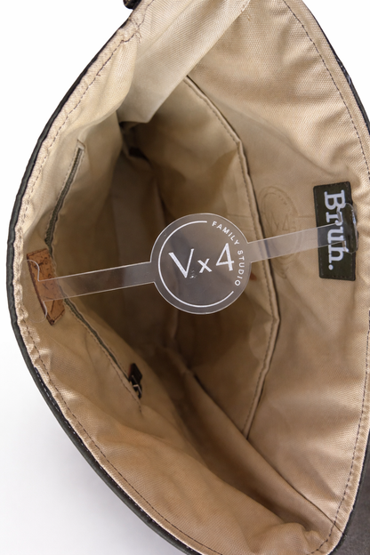 The Timeless Messenger Crossbody — Olive & Chestnut