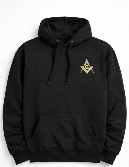 Masonic Embroidered Hoodie