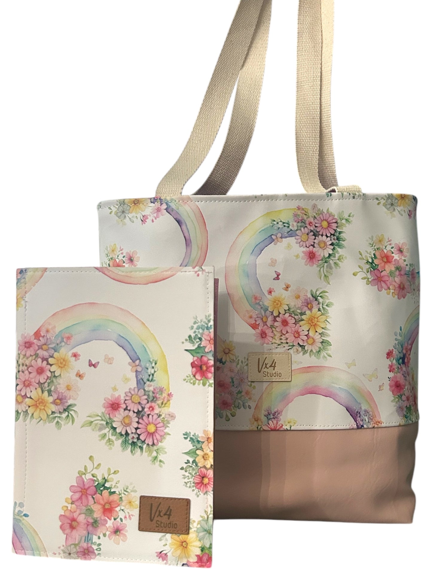 Rainbow Tote and Notebook