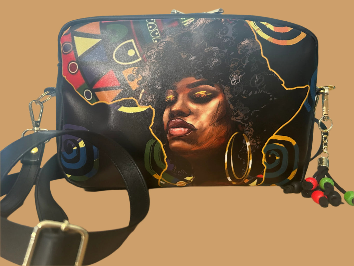 African Woman Crossbody